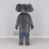 Custom Gray and Pink Elephant Mascot Costume Adult Full Body Suit for School Events Custom Gray and Pink Elephant Mascot Costume Adult Full Body Suit for School Events