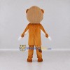 Custom Orange Tan and White Lion Mascot Costume Adult Full Body Suit for School Events Custom Orange Tan and White Lion Mascot Costume Adult Full Body Suit for School Events