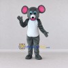 Custom Gray and White Mouse Mascot Costume Adult Full Body Suit for School Events Custom Gray and White Mouse Mascot Costume Adult Full Body Suit for School Events