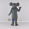 Custom Gray and White Mouse Mascot Costume Adult Full Body Suit for School Events Custom Gray and White Mouse Mascot Costume Adult Full Body Suit for School Events