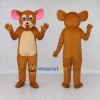Custom Brown and Cream Mouse Mascot Costume Adult Full Body Suit for School Events Custom Brown and Cream Mouse Mascot Costume Adult Full Body Suit for School Events