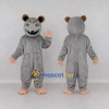 Custom Gray and Tan Rat Character Mascot Costume Adult Full Body Suit for School Events Custom Gray and Tan Rat Character Mascot Costume Adult Full Body Suit for School Events