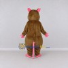 Custom Brown and Pink Rat Mascot Costume Adult Full Body Suit for School Events Custom Brown and Pink Rat Mascot Costume Adult Full Body Suit for School Events