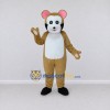 Custom Tan Black and White Raccoon Character Mascot Costume Adult Full Body Suit for School Events Custom Tan Black and White Raccoon Character Mascot Costume Adult Full Body Suit for School Events