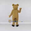 Custom Tan Black and White Raccoon Character Mascot Costume Adult Full Body Suit for School Events Custom Tan Black and White Raccoon Character Mascot Costume Adult Full Body Suit for School Events