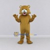 Custom Golden Brown Teddy Bear Mascot Costume Adult Full Body Suit for Community Events Custom Golden Brown Teddy Bear Mascot Costume Adult Full Body Suit for Community Events