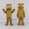 Custom Golden Brown Teddy Bear Mascot Costume Adult Full Body Suit for Community Events Custom Golden Brown Teddy Bear Mascot Costume Adult Full Body Suit for Community Events