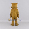 Custom Golden Brown Teddy Bear Mascot Costume Adult Full Body Suit for Community Events Custom Golden Brown Teddy Bear Mascot Costume Adult Full Body Suit for Community Events