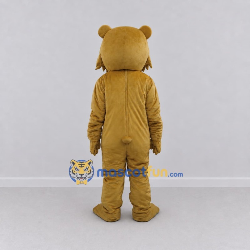 Custom Golden Brown Teddy Bear Mascot Costume Adult Full Body Suit for Community Events Custom Golden Brown Teddy Bear Mascot Costume Adult Full Body Suit for Community Events