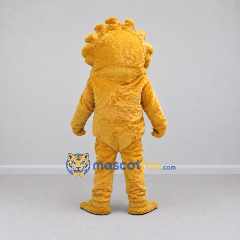 Custom Yellow Spiky Monster Mascot Costume Adult Full Body Suit for Theme Parties Custom Yellow Spiky Monster Mascot Costume Adult Full Body Suit for Theme Parties