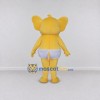 Custom Yellow and White Baby Elephant Mascot Costume Adult Full Body Suit for Baby Showers Custom Yellow and White Baby Elephant Mascot Costume Adult Full Body Suit for Baby Showers