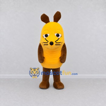 Custom Yellow and Brown Rabbit Character Mascot Costume Adult Full Body Suit for Easter Events Custom Yellow and Brown Rabbit Character Mascot Costume Adult Full Body Suit for Easter Events