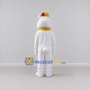Custom White and Yellow Bear with Scarf Mascot Costume Adult Full Body Suit for Winter Events Custom White and Yellow Bear with Scarf Mascot Costume Adult Full Body Suit for Winter Events
