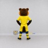 Custom Brown and Yellow Beaver in Sportswear Mascot Costume Adult Full Body Suit for Sports Events Custom Brown and Yellow Beaver in Sportswear Mascot Costume Adult Full Body Suit for Sports Events