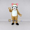 Custom Tan Black and White Raccoon Character Mascot Costume Adult Full Body Suit for School Events Custom Tan Black and White Raccoon Character Mascot Costume Adult Full Body Suit for School Events