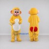 Custom Yellow and White Monkey Mascot Costume Adult Full Body Suit for School Events Custom Yellow and White Monkey Mascot Costume Adult Full Body Suit for School Events