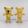 Custom Yellow Koala Character Mascot Costume Adult Full Body Suit for Wildlife Events