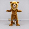 Custom Brown and Golden Yellow Lion Mascot Costume Adult Full Body Suit for School Events Custom Brown and Golden Yellow Lion Mascot Costume Adult Full Body Suit for School Events
