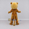 Custom Brown and Golden Yellow Lion Mascot Costume Adult Full Body Suit for School Events Custom Brown and Golden Yellow Lion Mascot Costume Adult Full Body Suit for School Events