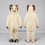 Custom Cream and Brown Ram Mascot Costume Adult Full Body Suit for Farm Events