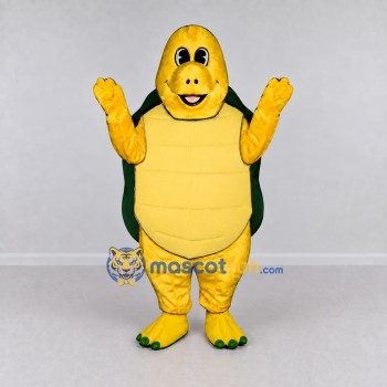 Custom Yellow and Green Turtle Mascot Costume Adult Full Body Suit for Wildlife Events Custom Yellow and Green Turtle Mascot Costume Adult Full Body Suit for Wildlife Events