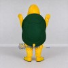 Custom Yellow and Green Turtle Mascot Costume Adult Full Body Suit for Wildlife Events