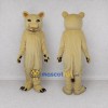 Custom Cream Lioness Mascot Costume Adult Full Body Suit for Wildlife Events