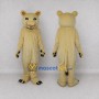 Custom Cream Lioness Mascot Costume Adult Full Body Suit for Wildlife Events