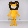 Custom Yellow and Dark Brown Lion Mascot Costume Adult Full Body Suit for School Events Custom Yellow and Dark Brown Lion Mascot Costume Adult Full Body Suit for School Events