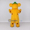 Custom Yellow Brown and Green Mouse in Polka Dot Outfit Mascot Costume Adult Full Body Suit for Theme Parties Custom Yellow Brown and Green Mouse in Polka Dot Outfit Mascot Costume Adult Full Body Suit for Theme Parties