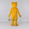 Custom Golden Yellow Rodent Character Mascot Costume Adult Full Body Suit for School Events Custom Golden Yellow Rodent Character Mascot Costume Adult Full Body Suit for School Events