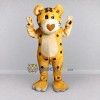 Custom Yellow and Brown Spotted Big Cat Mascot Costume Adult Full Body Suit for Wildlife Events Custom Yellow and Brown Spotted Big Cat Mascot Costume Adult Full Body Suit for Wildlife Events
