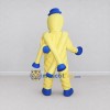 Custom Yellow and Blue Octopus in Hat Mascot Costume Adult Full Body Suit for Ocean Events Custom Yellow and Blue Octopus in Hat Mascot Costume Adult Full Body Suit for Ocean Events