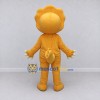 Custom Orange and Yellow Triceratops Mascot Costume Adult Full Body Suit for Dinosaur Events Custom Orange and Yellow Triceratops Mascot Costume Adult Full Body Suit for Dinosaur Events