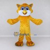 Custom Golden Yellow and White Owl Mascot Costume Adult Full Body Suit for School Events Custom Golden Yellow and White Owl Mascot Costume Adult Full Body Suit for School Events