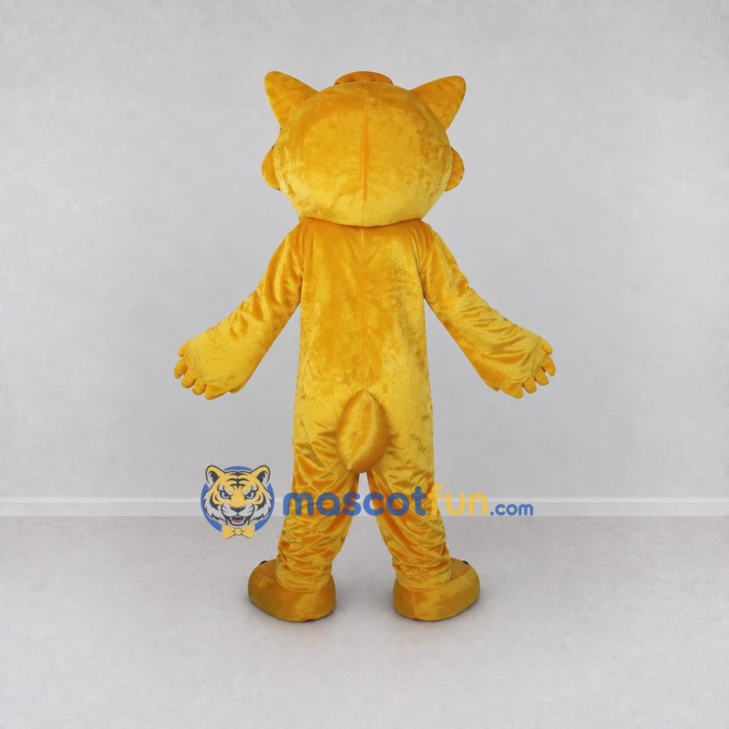 Custom Golden Yellow and White Owl Mascot Costume Adult Full Body Suit for School Events Custom Golden Yellow and White Owl Mascot Costume Adult Full Body Suit for School Events