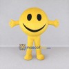 Custom Yellow Smiley Face Mascot Costume Adult Full Body Suit for Community Events Custom Yellow Smiley Face Mascot Costume Adult Full Body Suit for Community Events