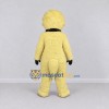 Custom Cream and Black Shaggy Dog with Scarf Mascot Costume Adult Full Body Suit for Winter Events Custom Cream and Black Shaggy Dog with Scarf Mascot Costume Adult Full Body Suit for Winter Events