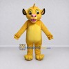 Custom Yellow Lion Cub Mascot Costume Adult Full Body Suit for School Events Custom Yellow Lion Cub Mascot Costume Adult Full Body Suit for School Events