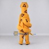 Custom Yellow and Brown Snake Mascot Costume Adult Full Body Suit for Wildlife Events Custom Yellow and Brown Snake Mascot Costume Adult Full Body Suit for Wildlife Events