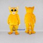 Custom Yellow and White Tabby Cat Mascot Costume Adult Full Body Suit for School Events