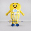 Custom Yellow and Blue Mobile Phone Mascot Costume Adult Full Body Suit for Promotional Events Custom Yellow and Blue Mobile Phone Mascot Costume Adult Full Body Suit for Promotional Events