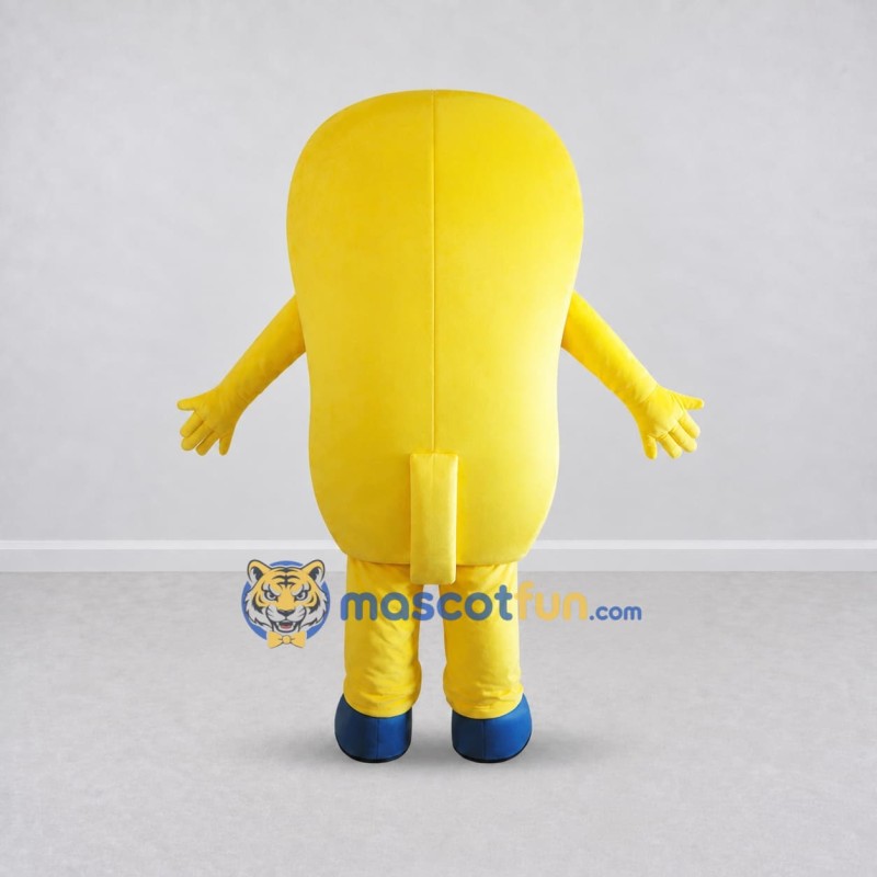 Custom Yellow and Blue Mobile Phone Mascot Costume Adult Full Body Suit for Promotional Events Custom Yellow and Blue Mobile Phone Mascot Costume Adult Full Body Suit for Promotional Events