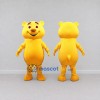Custom Yellow Bear Mascot Costume Adult Full Body Suit for School Events Custom Yellow Bear Mascot Costume Adult Full Body Suit for School Events