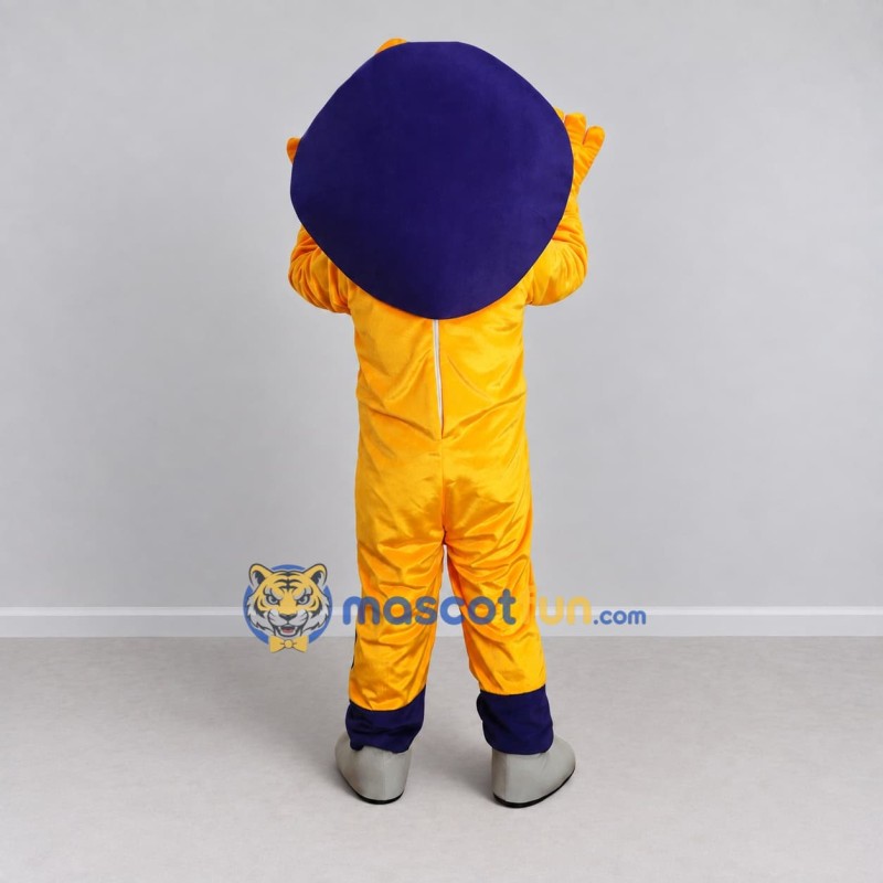Custom Yellow and Blue Cobra Mascot Costume Adult Full Body Suit for Wildlife Events Custom Yellow and Blue Cobra Mascot Costume Adult Full Body Suit for Wildlife Events