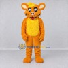 Custom Orange and Yellow Big Cat Cub Mascot Costume Adult Full Body Suit for School Events Custom Orange and Yellow Big Cat Cub Mascot Costume Adult Full Body Suit for School Events