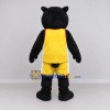 Custom Black and Yellow Bear in Basketball Uniform Mascot Costume Adult Full Body Suit for Sports Events Custom Black and Yellow Bear in Basketball Uniform Mascot Costume Adult Full Body Suit for Sports Events