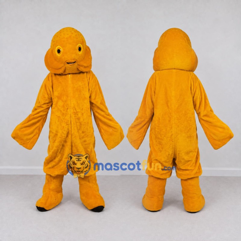 Custom Orange Fish Mascot Costume Adult Full Body Suit for Ocean Events Custom Orange Fish Mascot Costume Adult Full Body Suit for Ocean Events