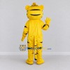Custom Yellow Black and White Tiger Mascot Costume Adult Full Body Suit for School Events Custom Yellow Black and White Tiger Mascot Costume Adult Full Body Suit for School Events