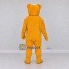 Custom Orange Yellow Bear Mascot Costume Adult Full Body Suit for School Events Custom Orange Yellow Bear Mascot Costume Adult Full Body Suit for School Events